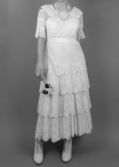 1919 Lace Wedding Dress