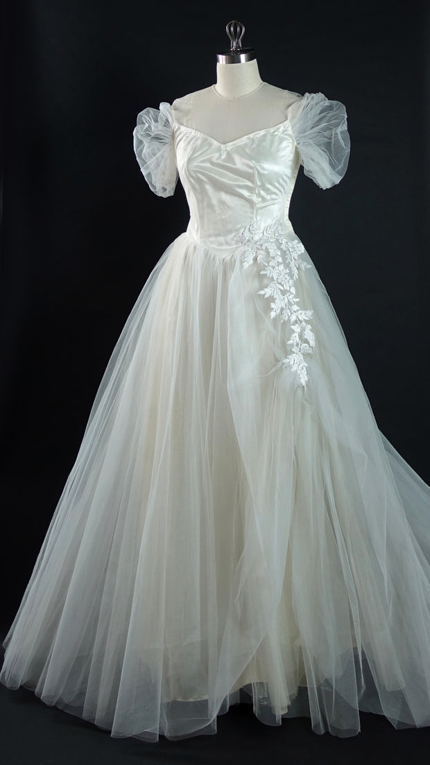 Vintage 1950s Ava Wedding Gown