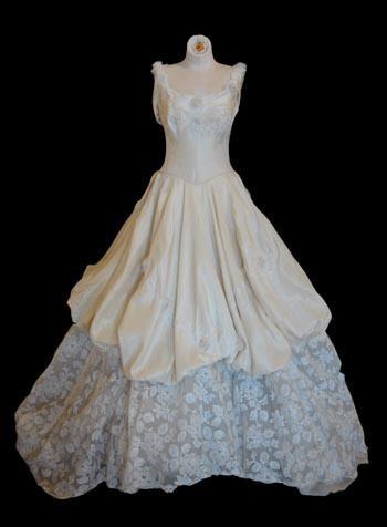 Vintage 1950s Princess Bridal Ballgown Silver Moon Vintage 1950s Princess Bridal Ballgown Silver Moon