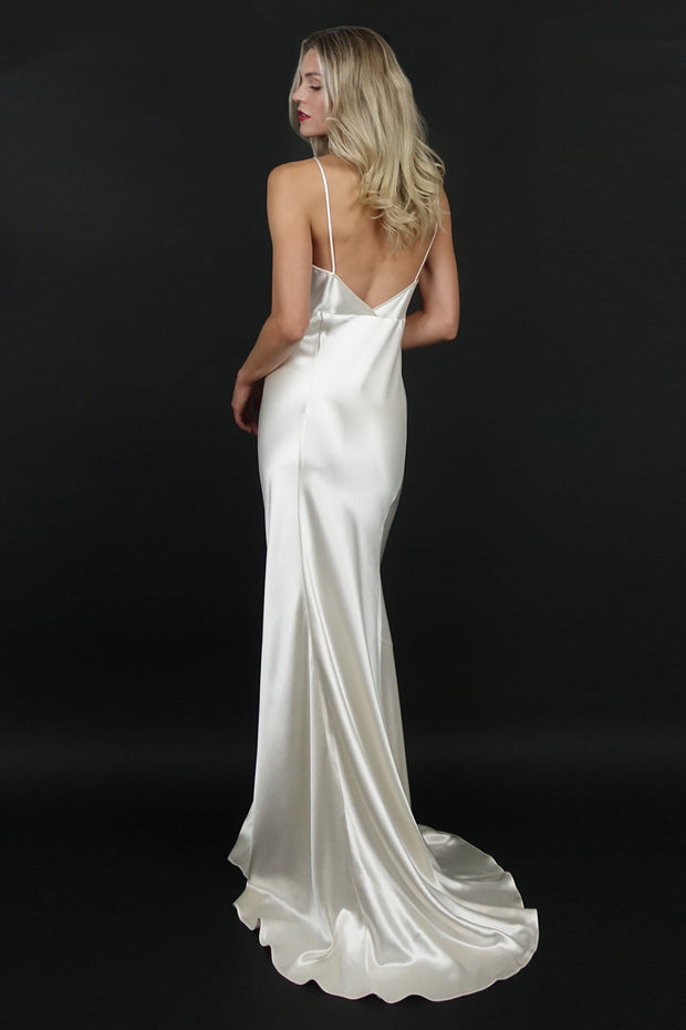 Classic Wedding Gown | Silver Moon | Back