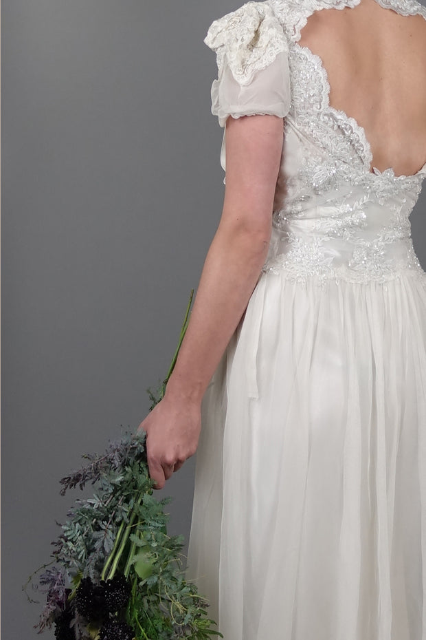 Silver Moon | Lauren Wedding Dress | Spring 2018 Collection | Back