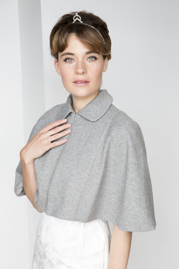 Silver Moon | Vintage Inspired | Elly Cape Grey