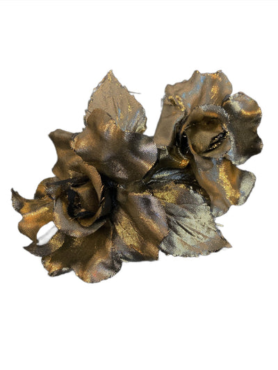 Gold Rose Haircomb